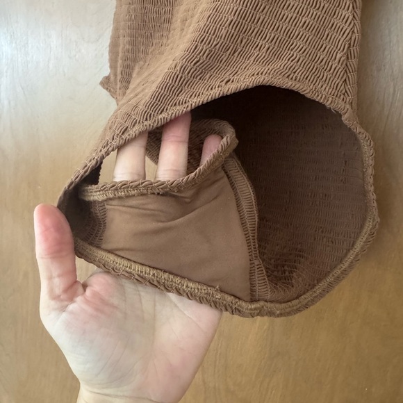 Toteme Brown One Piece Swimsuit - Picture 3 of 6